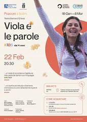 Viola e le parole - popcorn a teatro